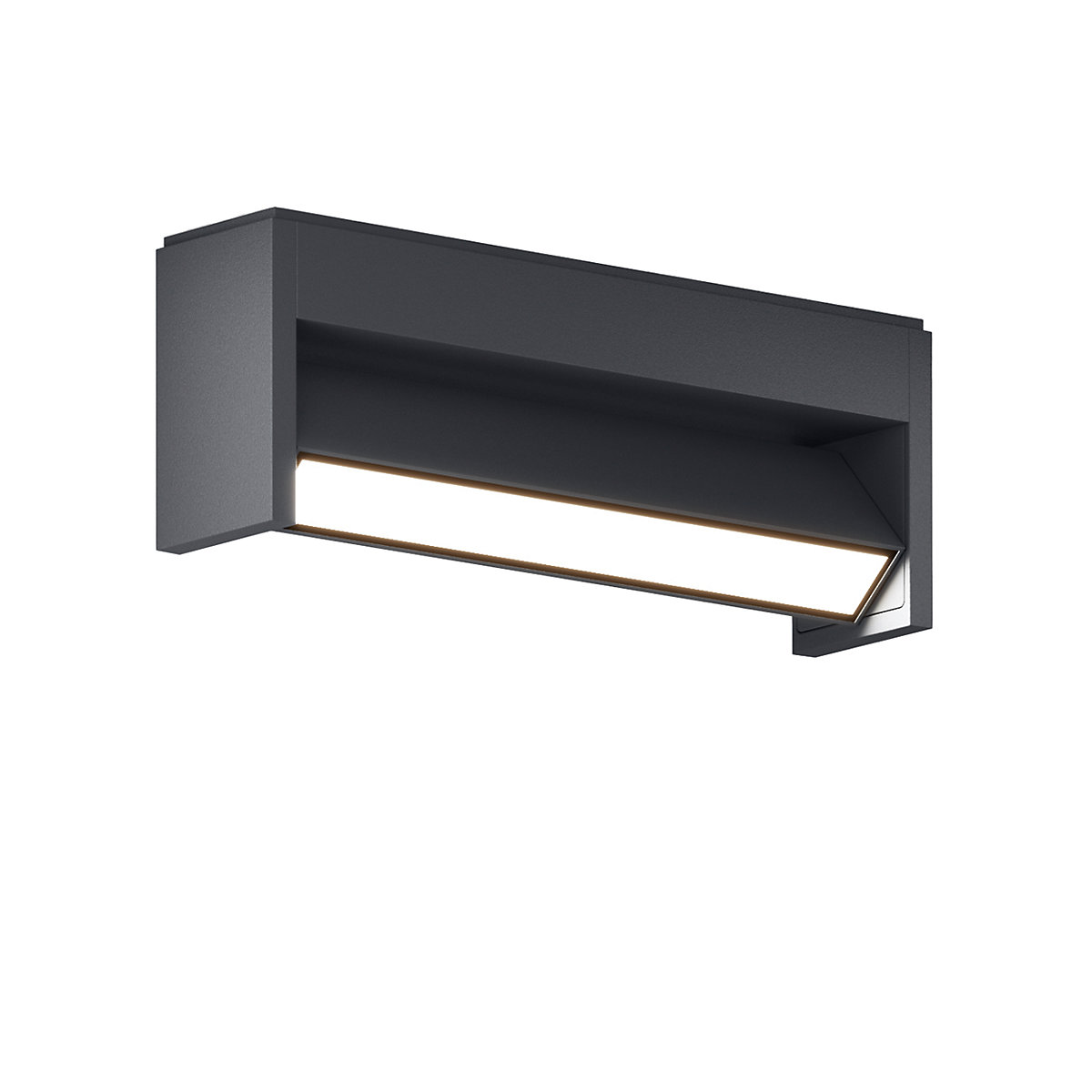 IP44.DE Slat One, lámpara de pared y techo LED antracita