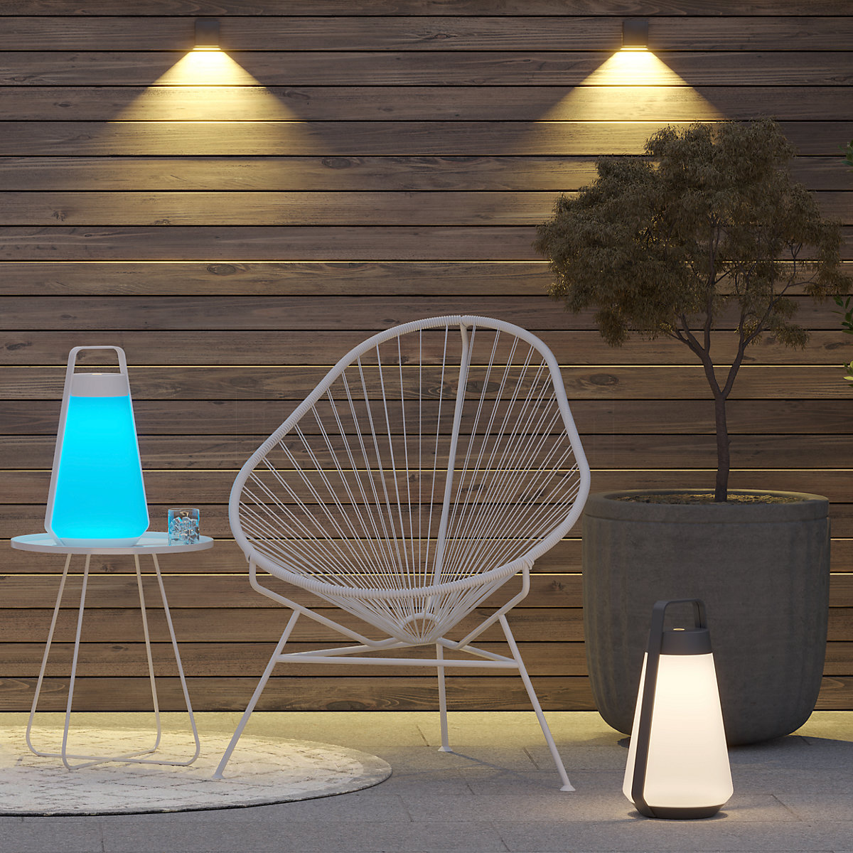 Lampe de table Sompex Air Lampe rechargeable LED