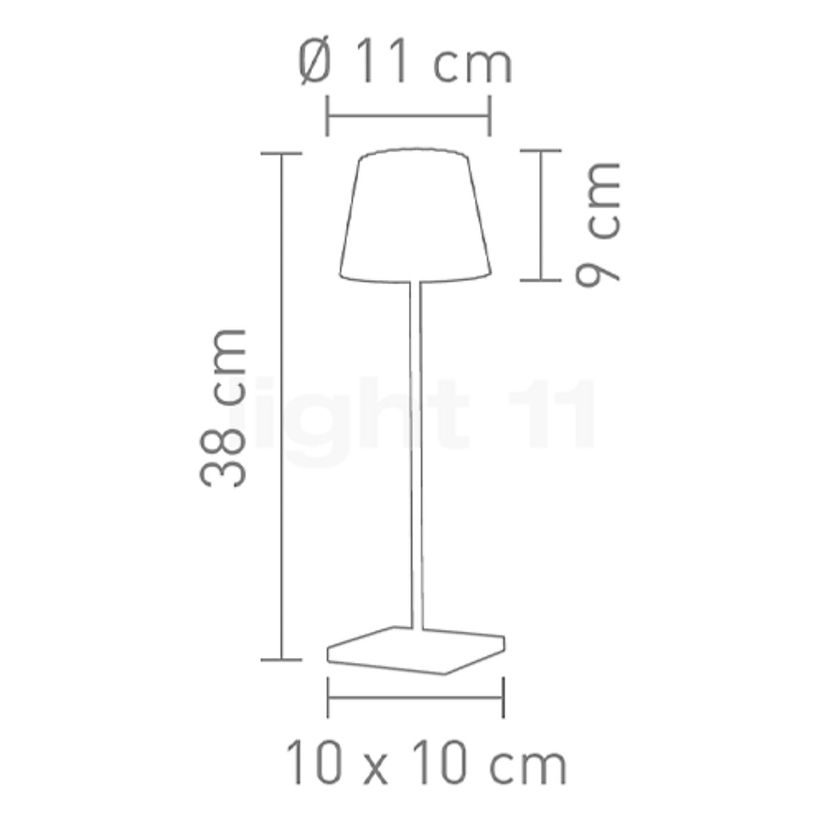 Lampada Da Tavolo Da Esterno A Led Troll 2.0 White Sompex - Premium  Hotellerie