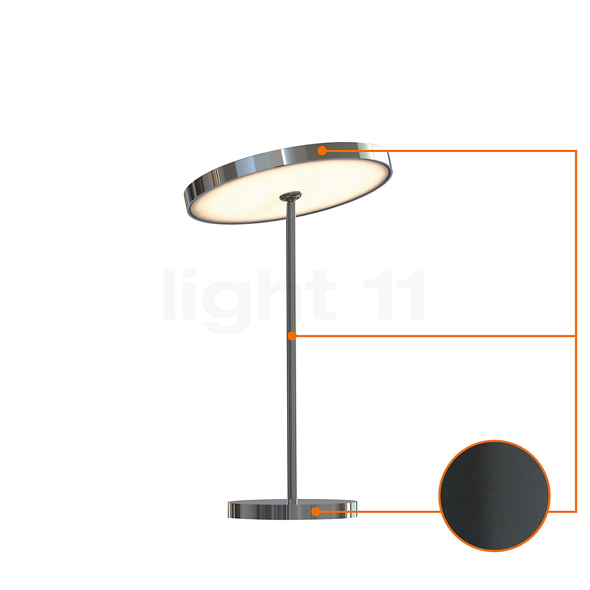 Small sun led table outlet lamp