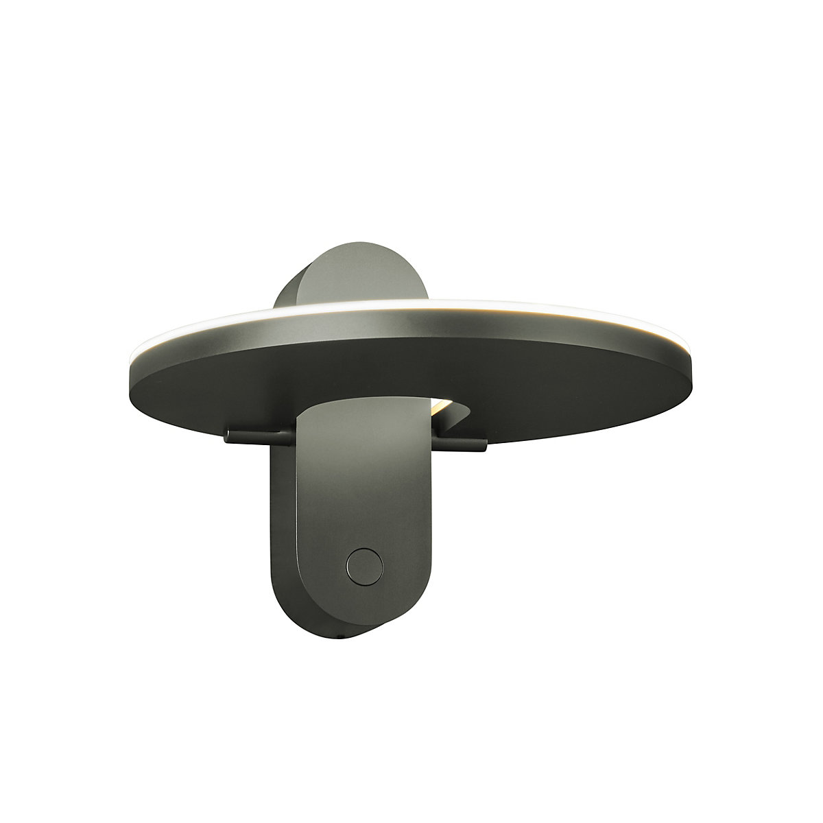 Holtkötter Supernova, platino - con regulador táctil – Lámpara de pared led