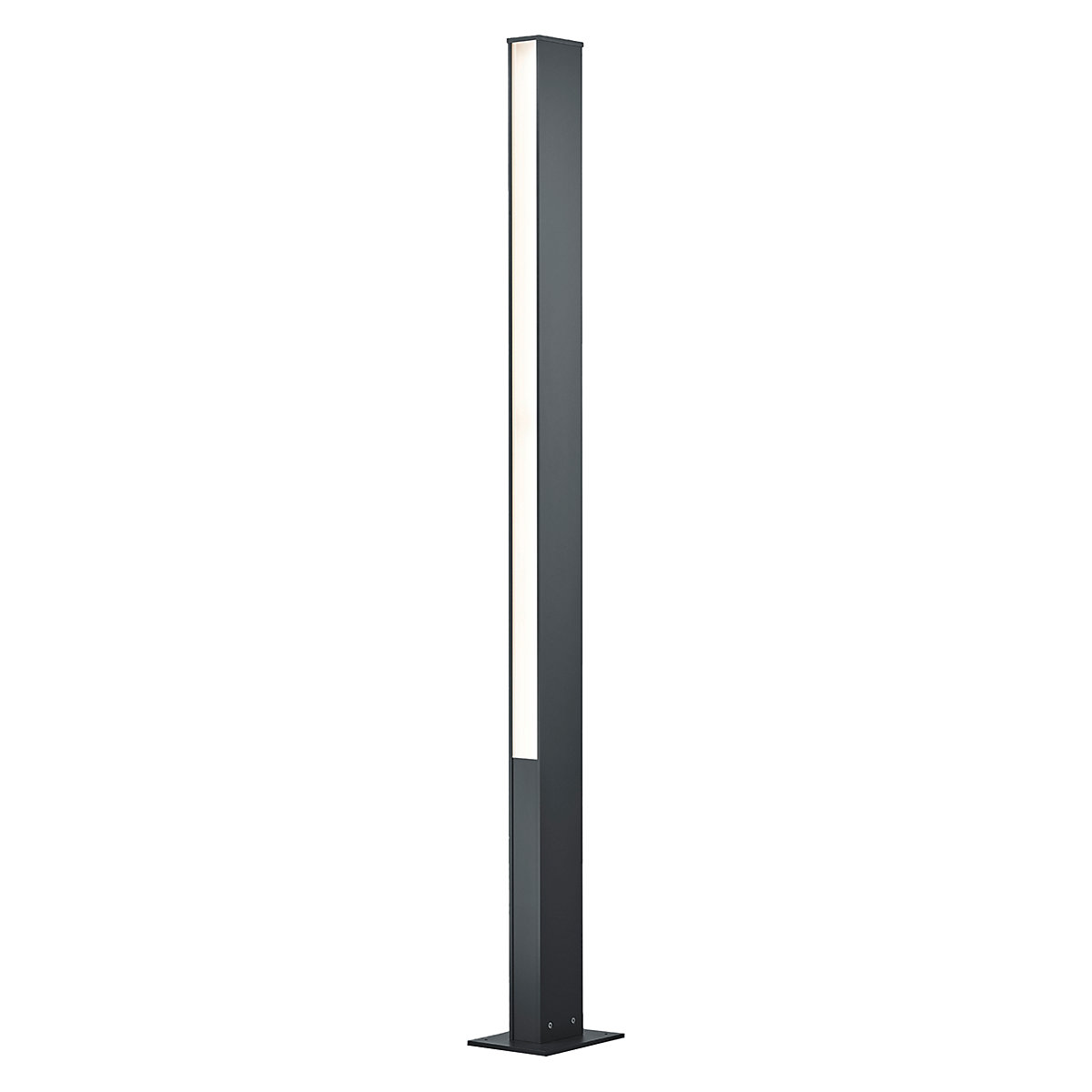 Helestra Tendo, luz de mástil LED grafito