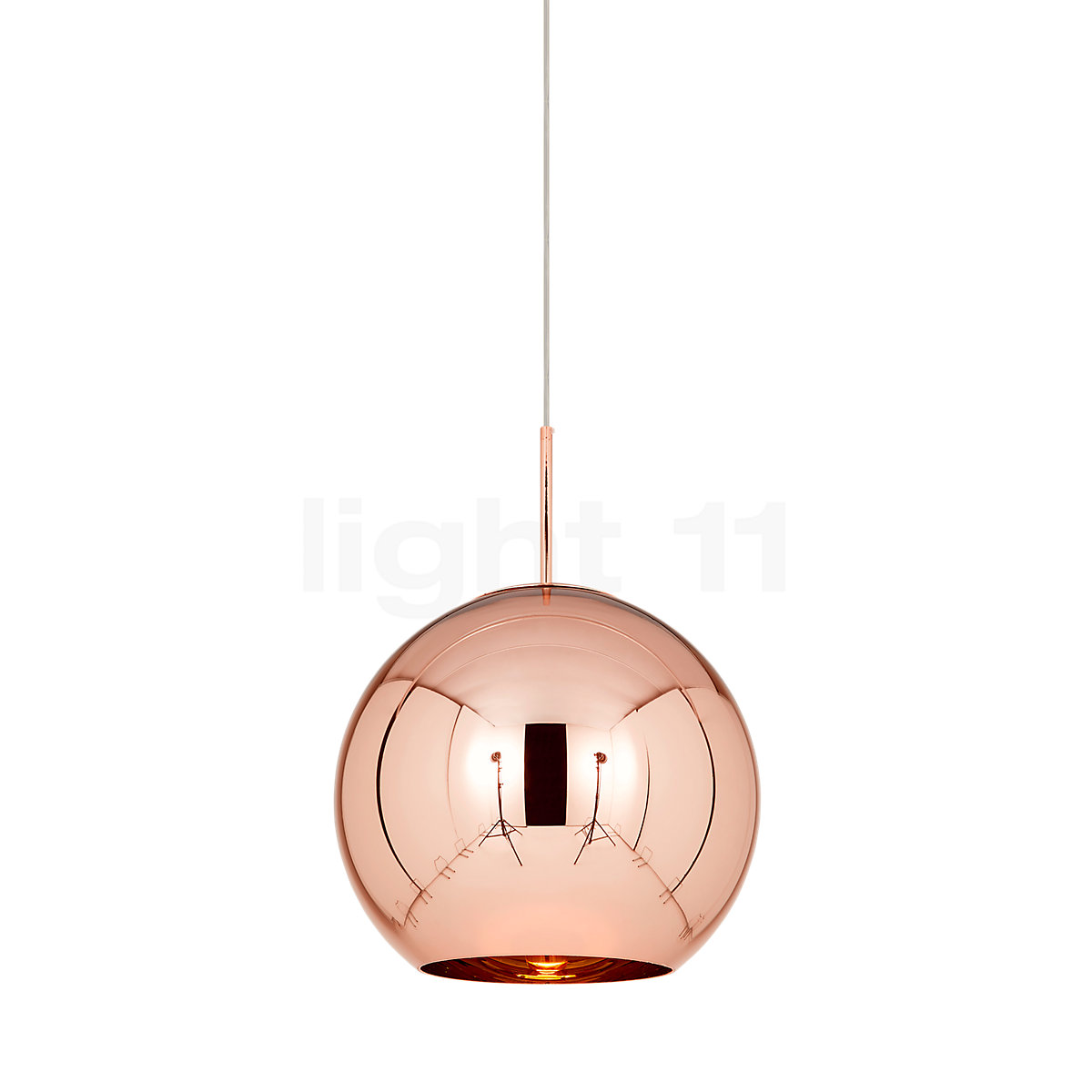 Buy Tom Dixon Copper Round Pendant Light LED at light11.eu