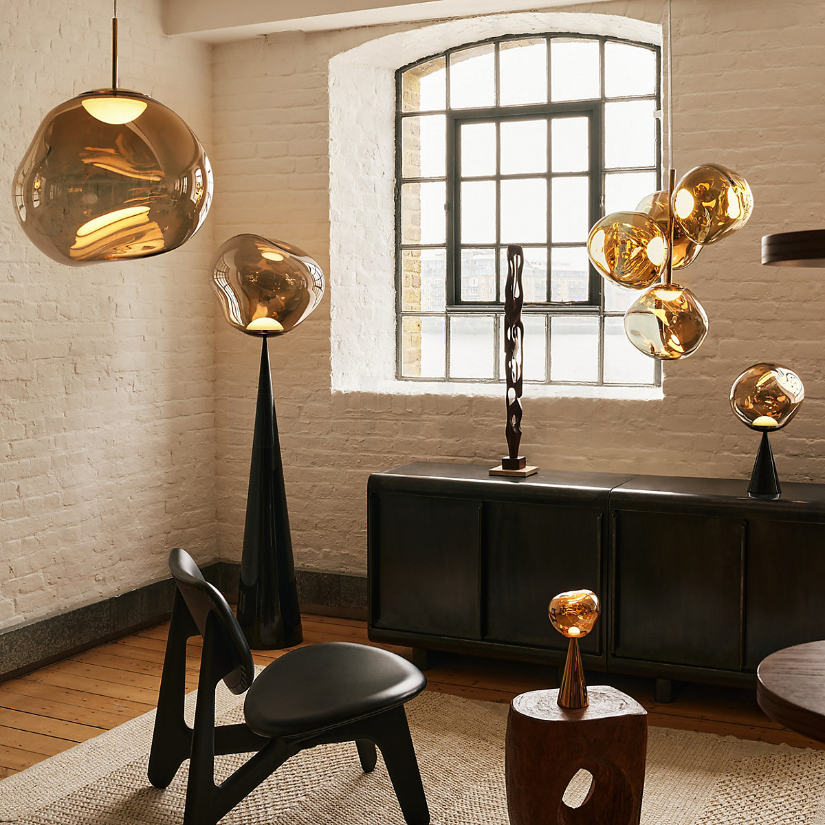 Tom Dixon COPPER ROUND PENDANT 25 Buy the Tom Dixon Copper Round