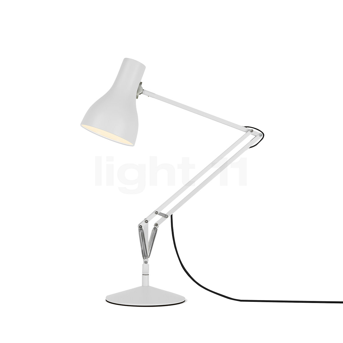 white anglepoise lamp