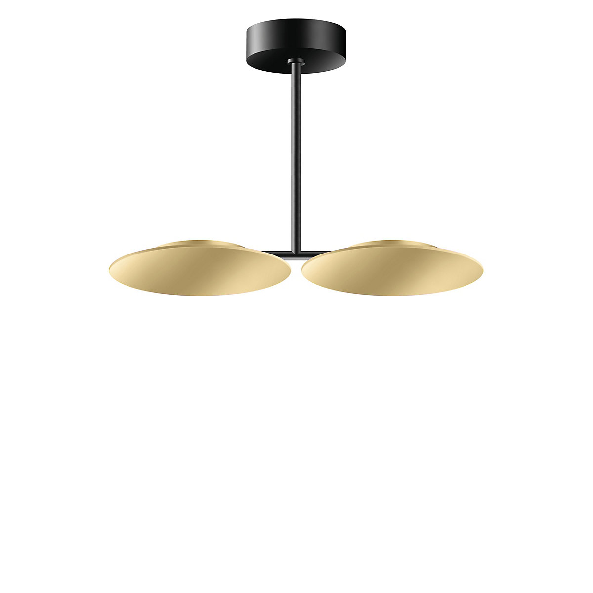 Bruck UP, foco LED 2 focos champán/negro