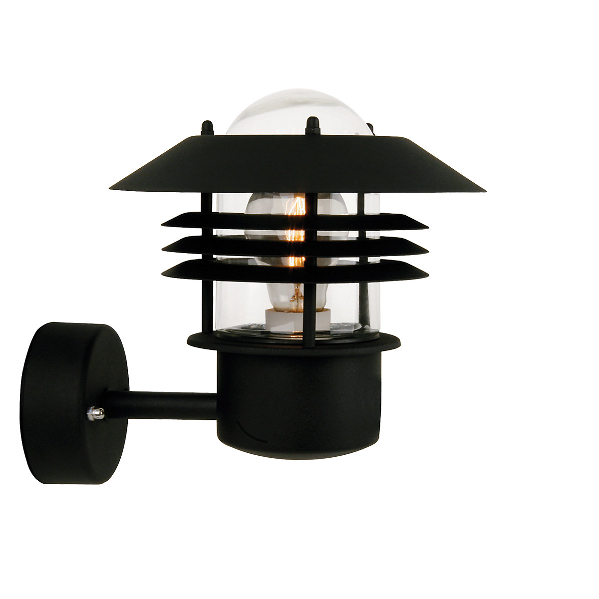 Nordlux Vejers, lámpara de pared negro