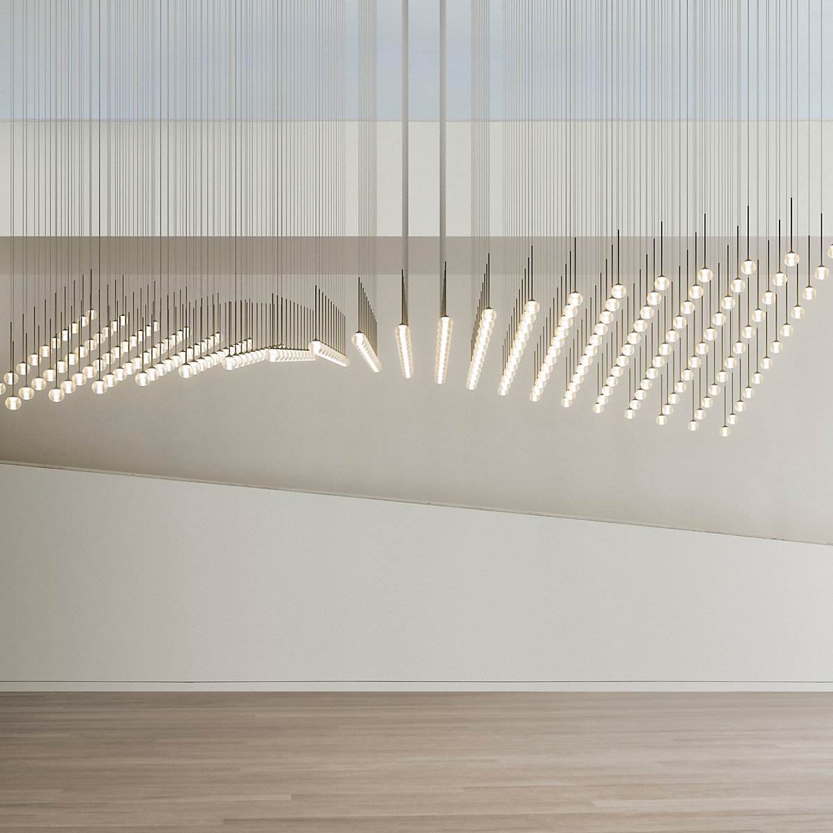 Buy Vibia Algorithm Pendant Light LED 6 lamps at light11.eu