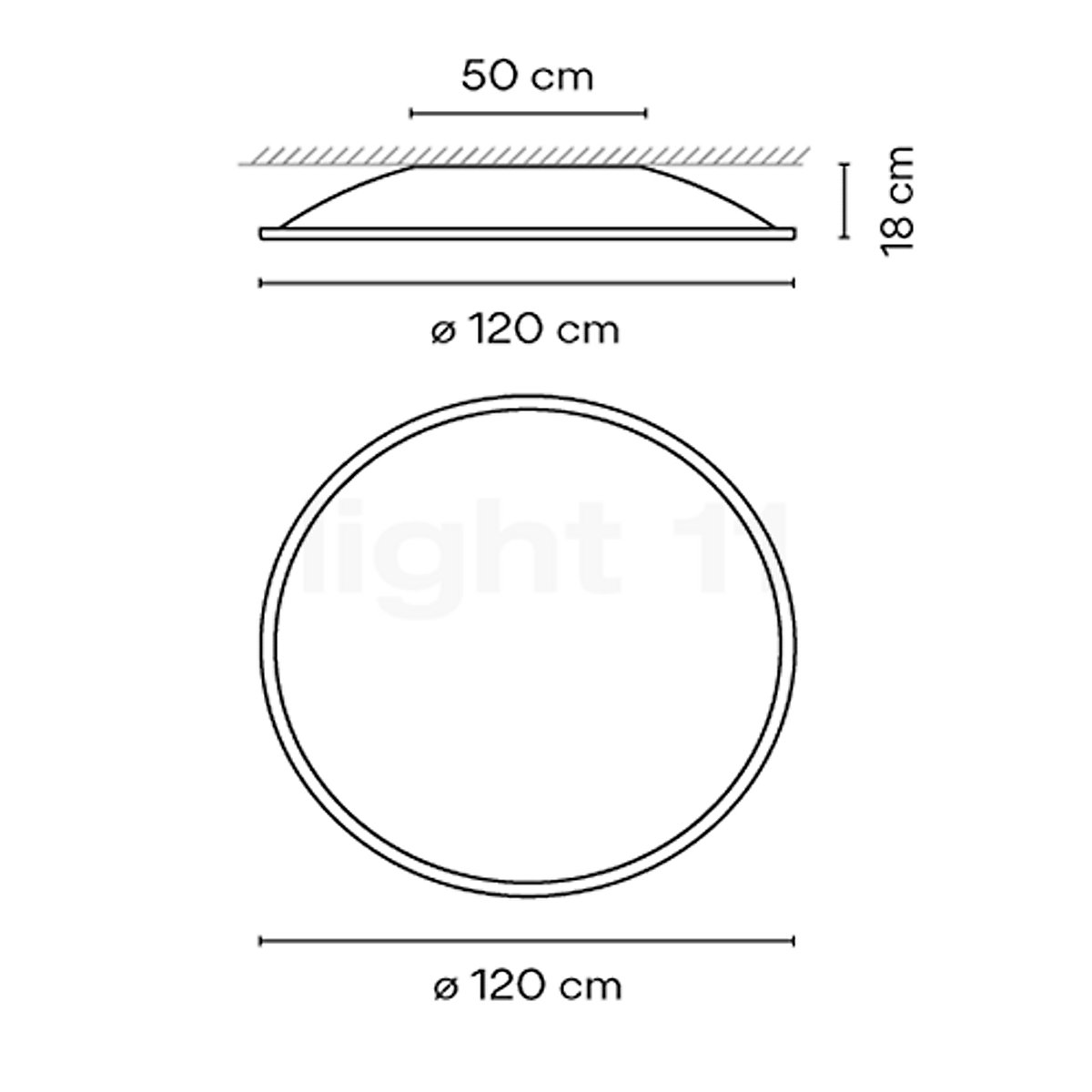 Buy Vibia Big Ceiling Light LED at light11.eu
