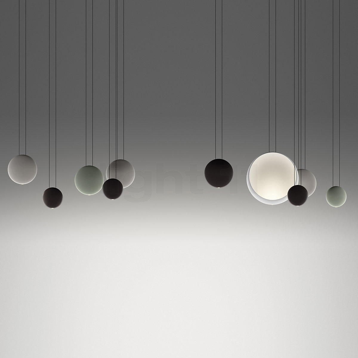 Vibia Cosmos Pendant Light Downlight With 3 Lamps Led At Vibia Cosmos Pendant Light Downlight