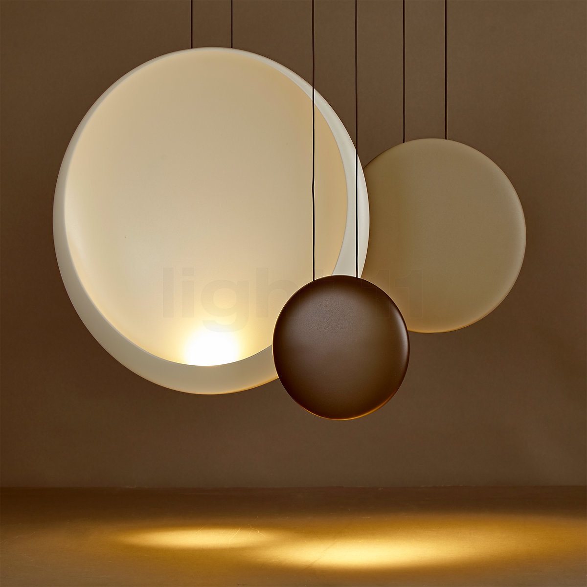 Vibia Cosmos Pendant Light Up Downlight With 3 Lamps Vibia Cosmos Pendant Light Up Downlight With 3 Lamps