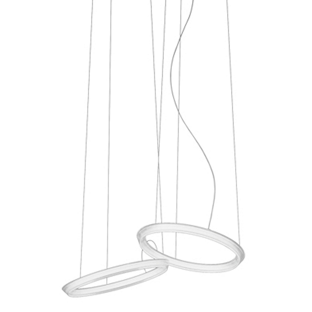 Vibia Halo Circular, 2 focos – Lámpara de suspensión led — imagen 2