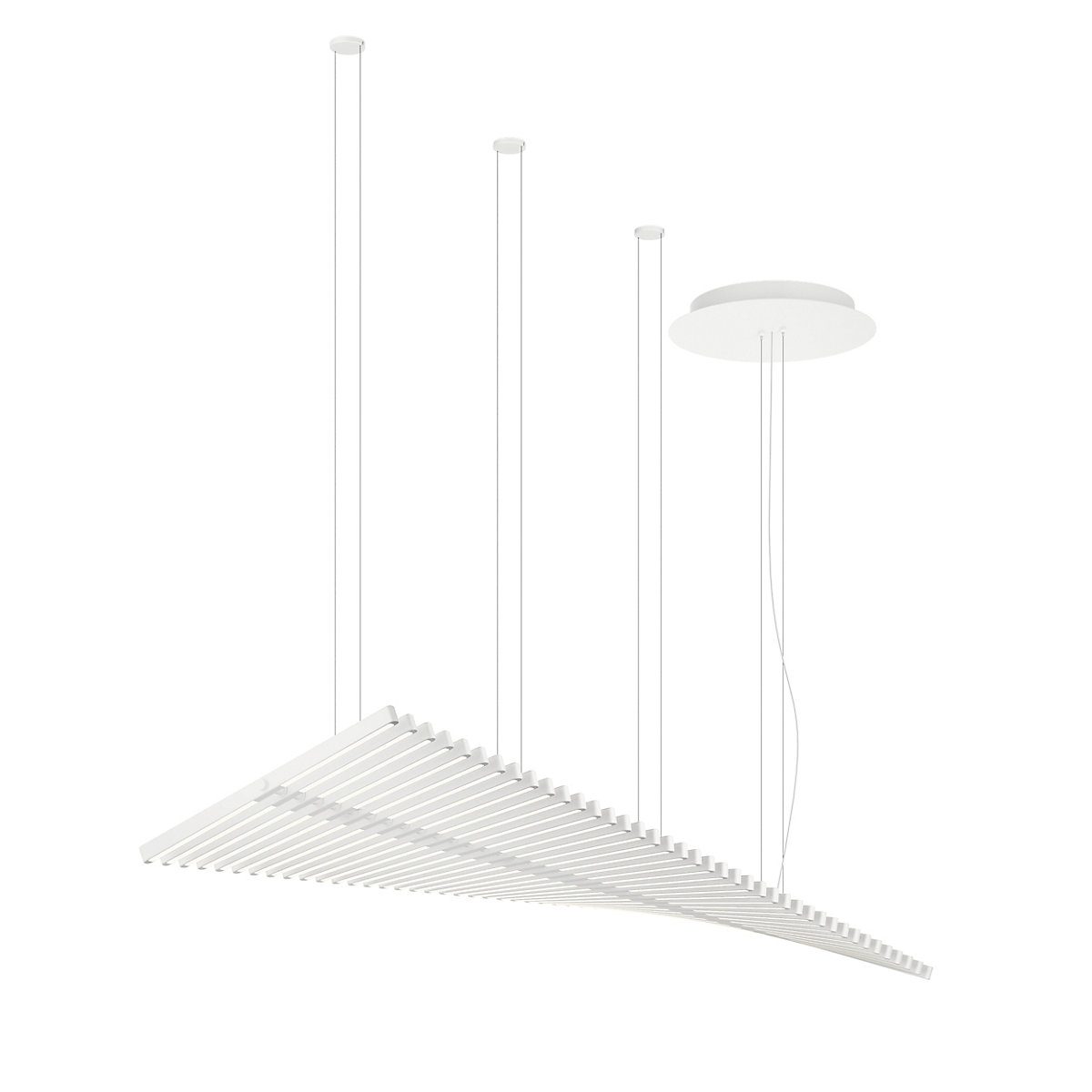 Vibia Lampade Vibia Rhythm Horizontal Lampada a sospensione LED