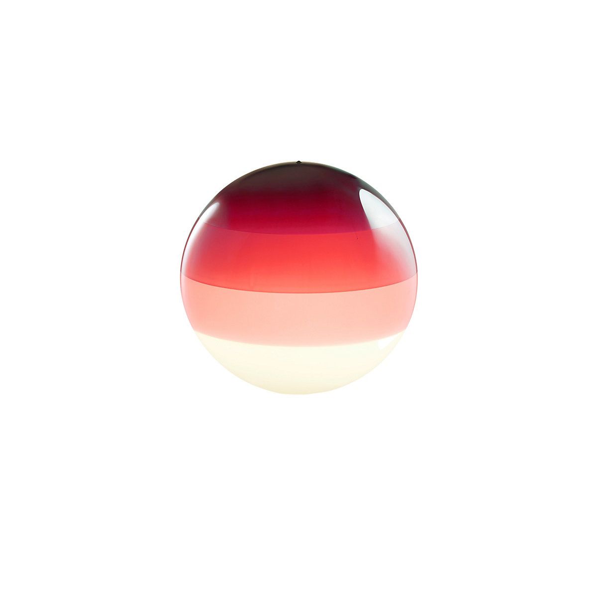 Marset Vidrio para Dipping Light lámpara de sobremesa LED - pieza de repuesto burdeos - ø30 cm