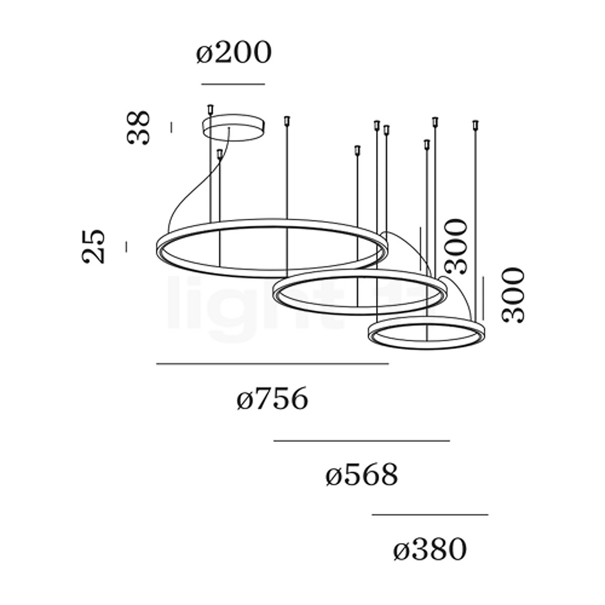 Wever & Ducré Kujo 3.2.1 Hanglamp LED kopen bij light11.nl