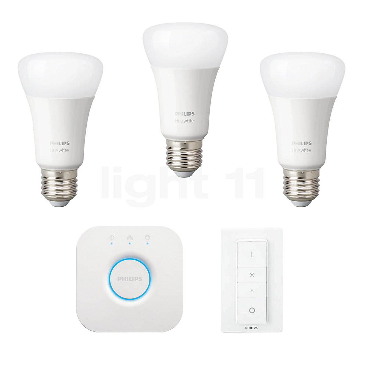 Philips Hue White Starter Set E27 At Light11 Eu Philips Hue White Starter Set E27