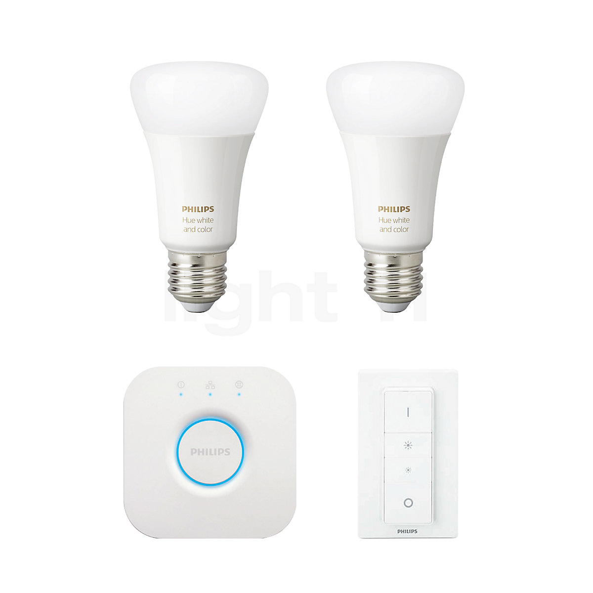 begrijpen Drama draadloos Buy Philips Hue White and Color Ambiance E27 2er Starter Set at
