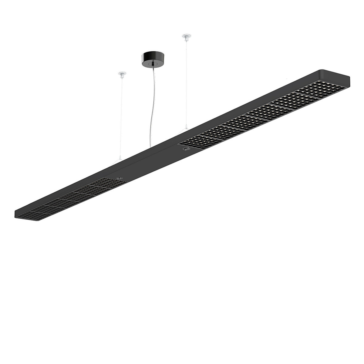 Grau Xt-a, directo satén/negro - 236 cm – Lámpara de suspensión led — imagen 2