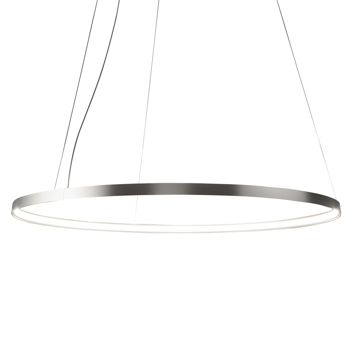 Panzeri Zero Round, lámpara de suspensión LED