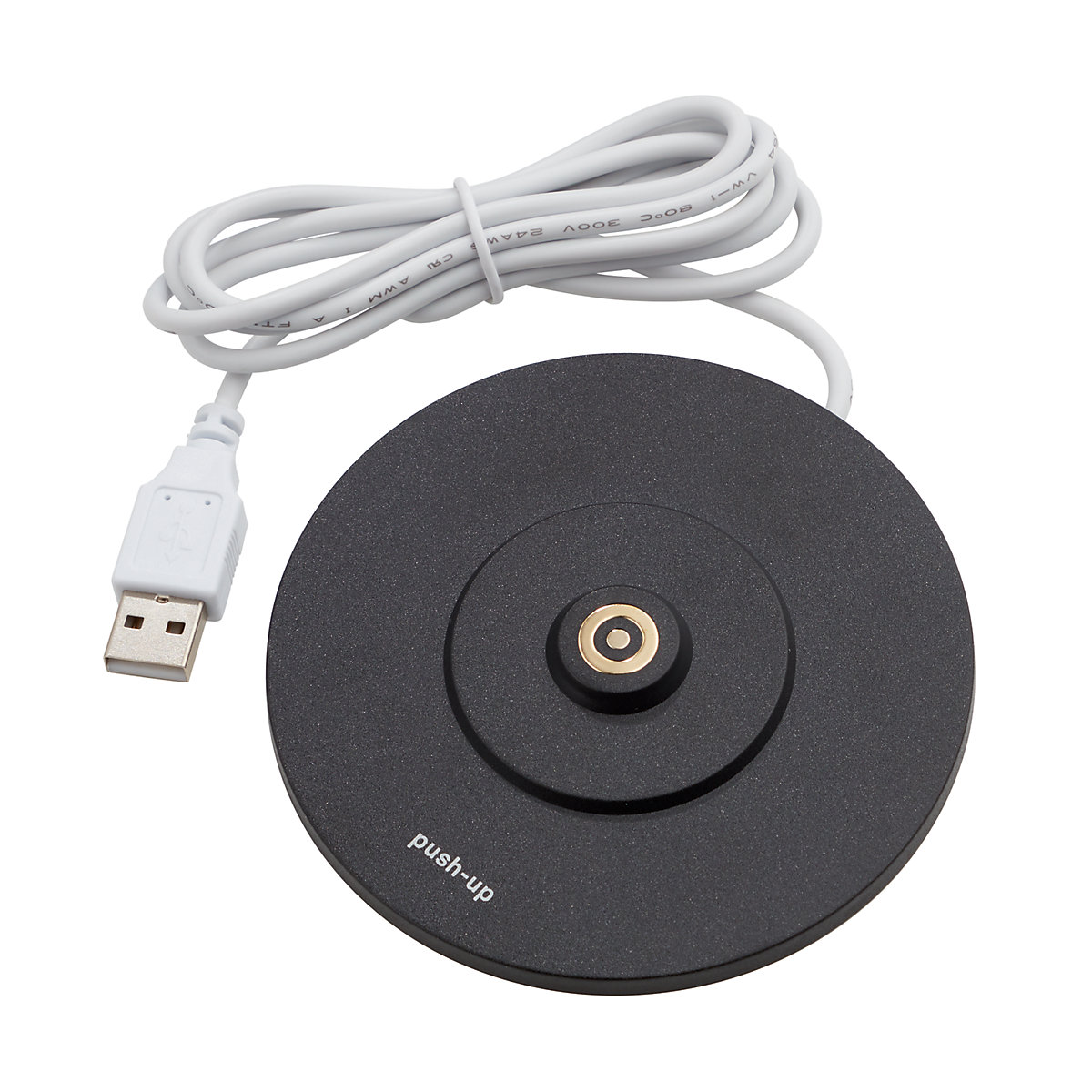 Zafferano estación de recarga para Push-Up lámpara recargable LED negro