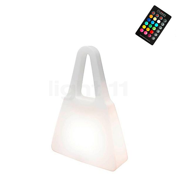 8 seasons design Shining Bag Lampada d'appoggio 75 cm - incl. RGB-lampadina