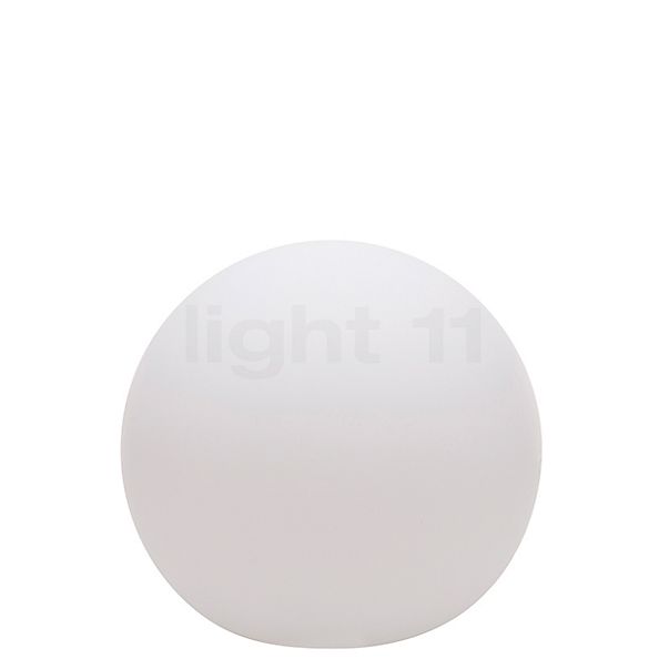 8 seasons design Shining Globe Gulvlampe hvid - ø50 cm - incl. pære