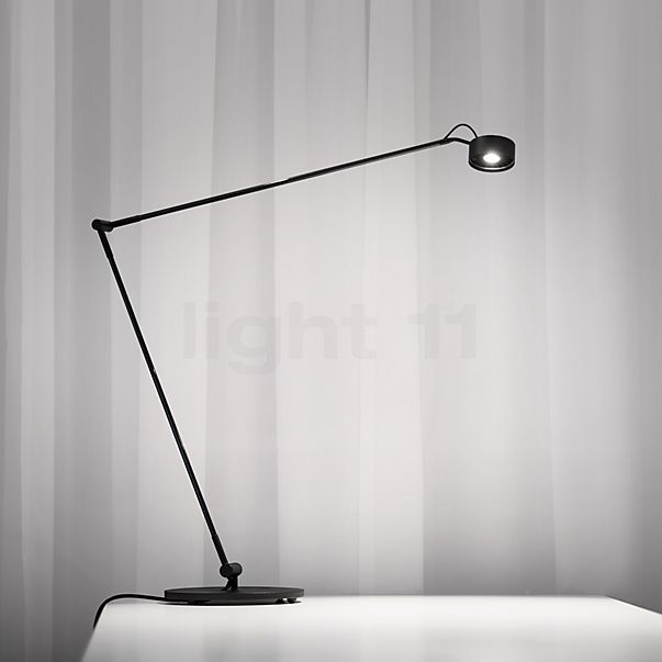 Absolut Lighting Basica Task Lampe de table LED noir