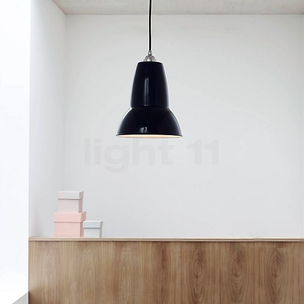 Anglepoise Original 1227 Midi Pendant Light black/cable black