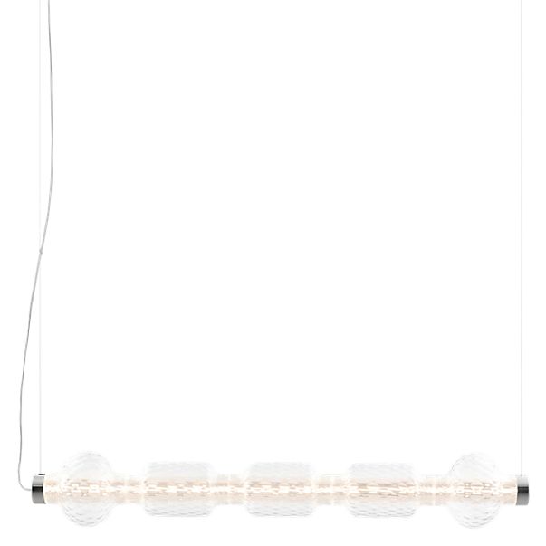 Alambicco, lámpara de suspensión LED horizontal