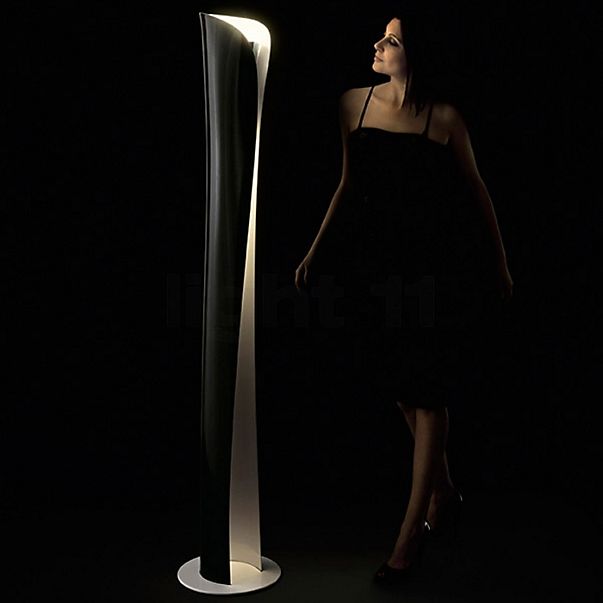 Artemide Cadmo LED negro/blanco - 3.000 K