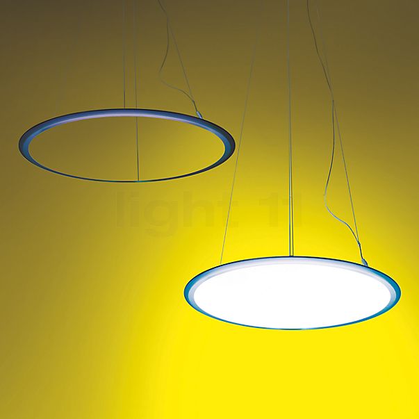 Artemide Discovery Sospensione LED aluminium calendered - dimmable