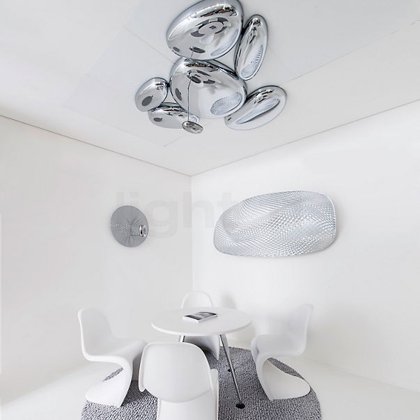 Artemide Droplet, lámpara de techo LED 2.700 K - 3 focos