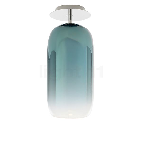 Artemide Gople Soffitto blue/body silver