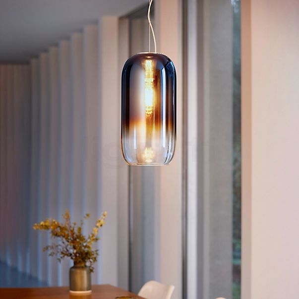 Artemide Gople Sospensione copper/body silver - mini