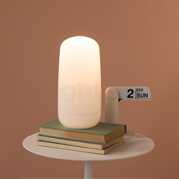 Artemide Gople, lámpara recargable portátil LED blanco