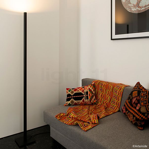 Artemide Ilio Floor Lamp LED black - 2,700 K