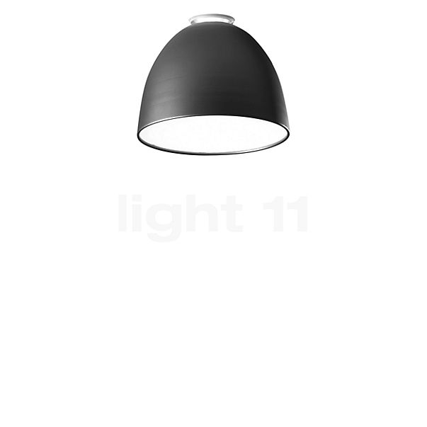 Artemide Nur, lámpara de techo LED antracita - Mini