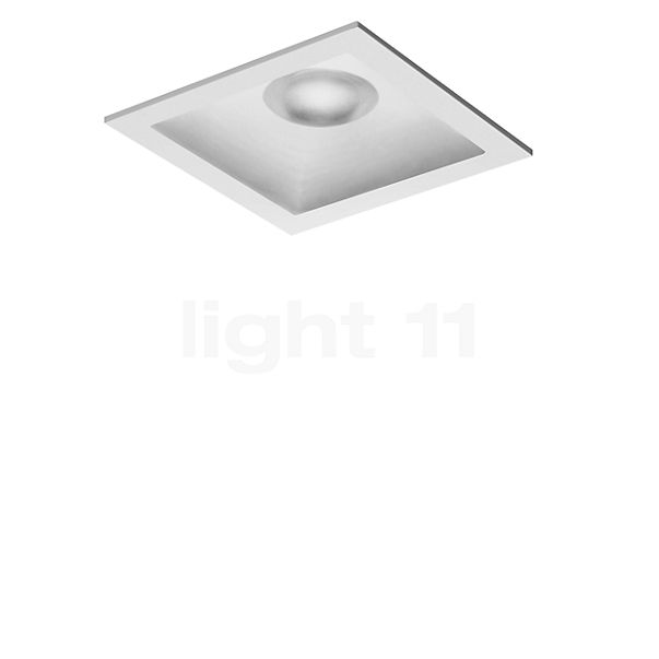 Artemide Parabola Plafondinbouwlamp LED hoekig vast incl. Ballasten aluminium, 9,4 cm, dimbaar