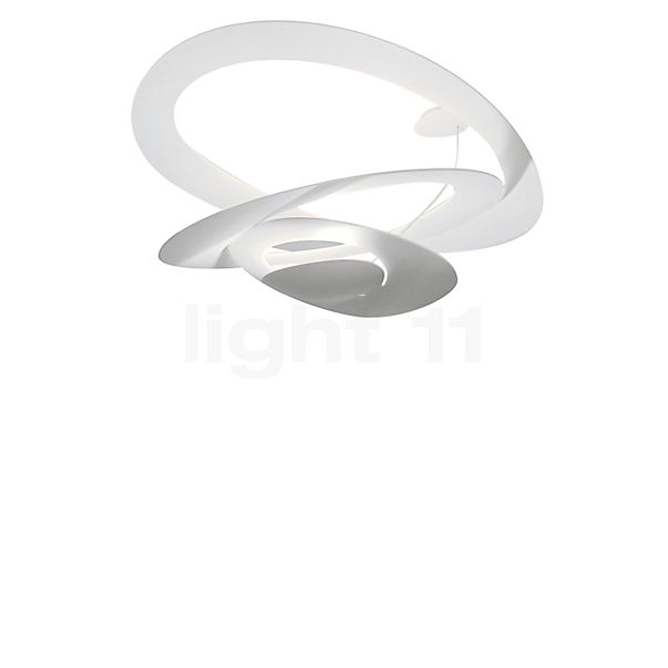 Artemide Pirce Soffitto LED white - 2,700 K - ø97 cm - phase dimmer - The elegant design of the Pirce Soffitto reminds us of the rings of Saturn.