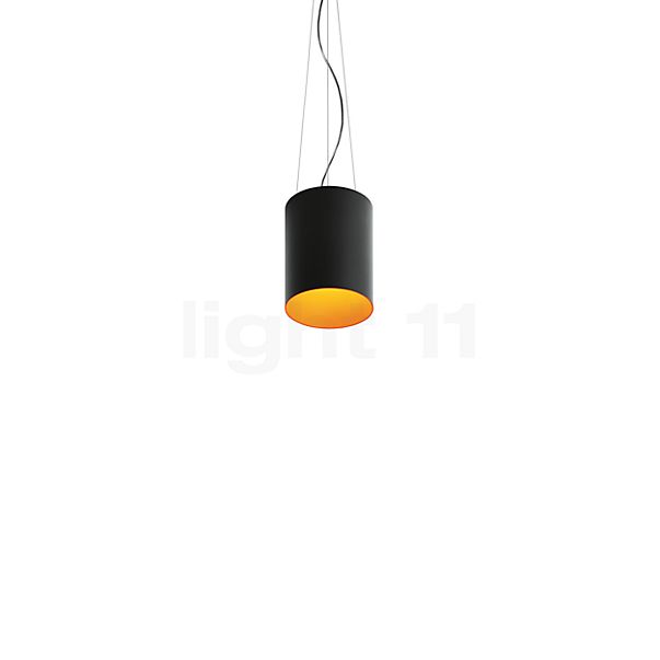 Artemide Tagora Hanglamp LED zwart/oranje - ø27 cm