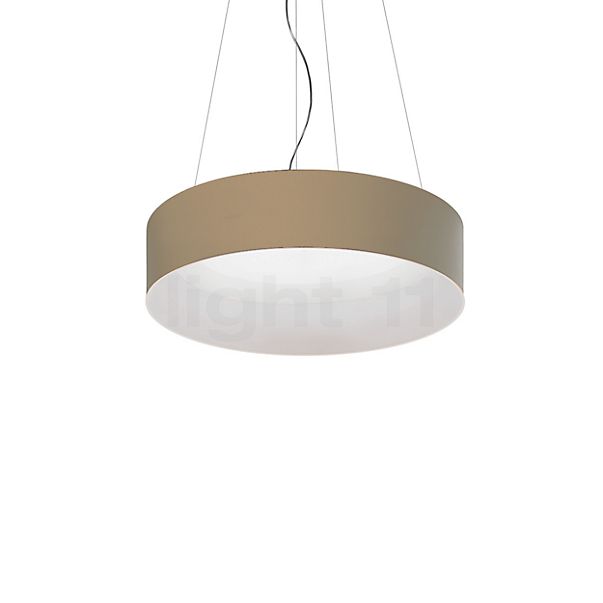 Artemide Tagora Up & Downlight, lámpara de suspensión LED beis/blanco - ø97 cm