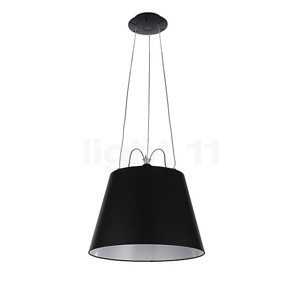 Artemide Tolomeo Mega Sospensione gestell schwarz/schirm schwarz - ø42 cm