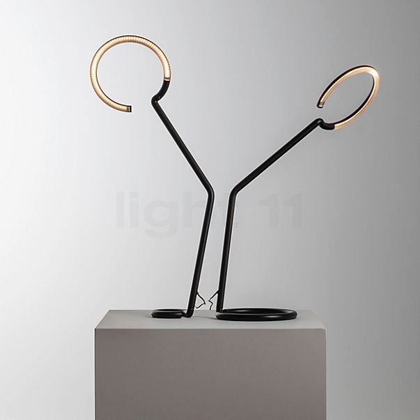 Artemide Vine Light Fixed Lampe de table LED noir