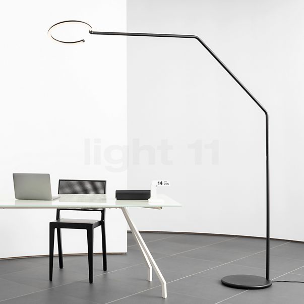 Artemide Vine Light Lampadaire LED noir - Office