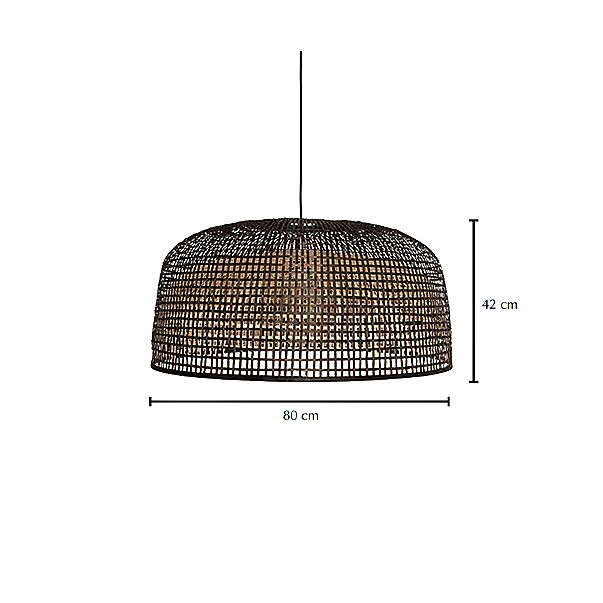 Ay Illuminate Doppio Grid, negro – Lámpara de suspensión — imagen 2