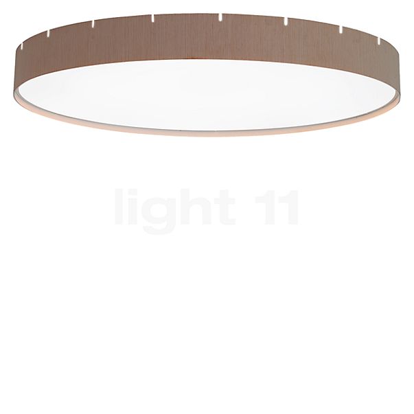 B.lux Castle Ceiling Light LED oak - ø120 cm