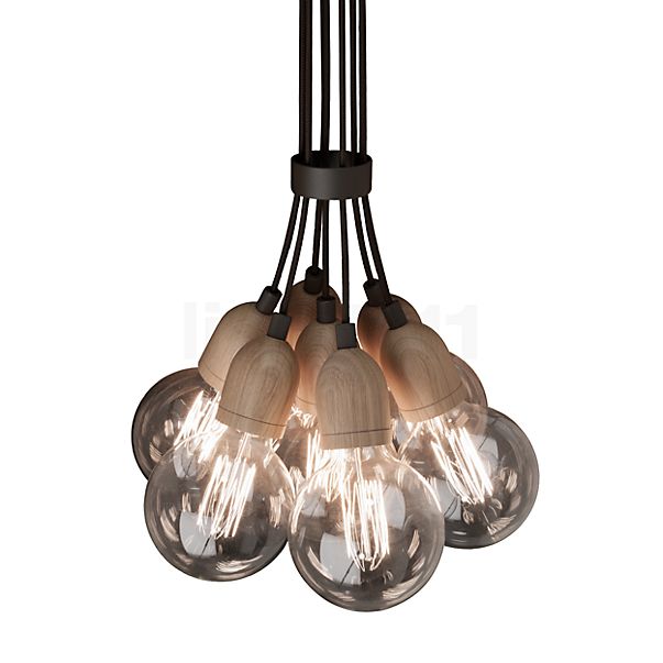 B.lux Ilde Wood Hanglamp 7-lichts