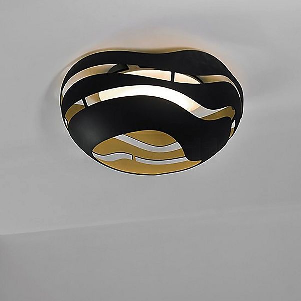B.lux Tree Series Lampada da soffitto LED nero/dorato