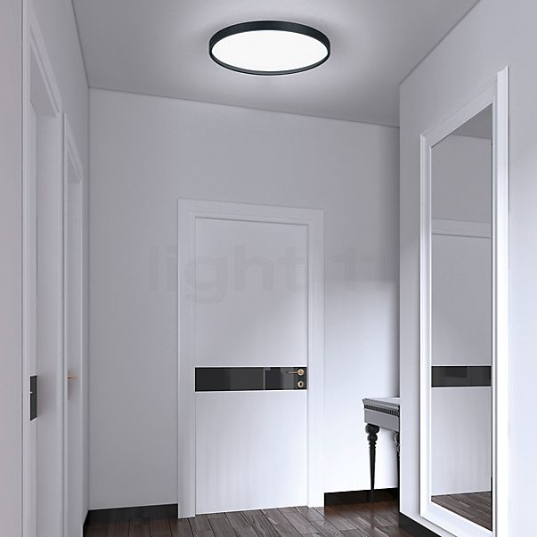 Bankamp Cona Lampada da soffitto LED nero - ø31 cm , Vendita di giacenze, Merce nuova, Imballaggio originale