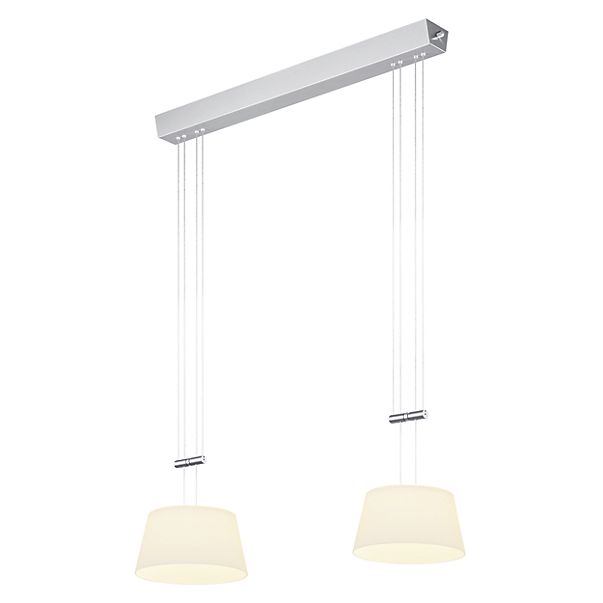 Bankamp Conus, lámpara de suspensión LED 2 focos